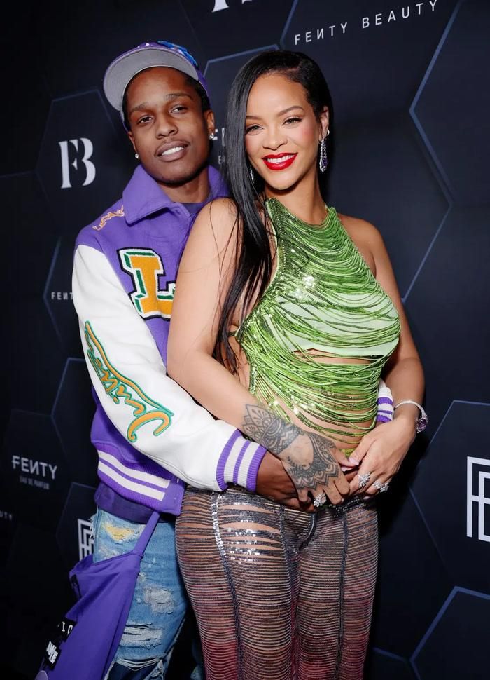 Rihanna có ba con với bạn trai A$AP Rocky. 