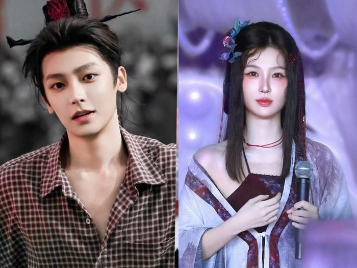 Với một dự án cổ trang quy mô lớn, việc đổi nam chính giữa chừng có thể kéo theo chi phí đáng kể về bối cảnh, phục trang và lịch quay lại. Ảnh: Weibo.