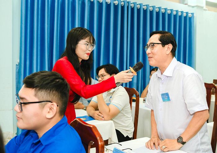 Buổi tập huấn với phần hỏi - đáp trực tiếp giúp mang lại hiệu quả cao