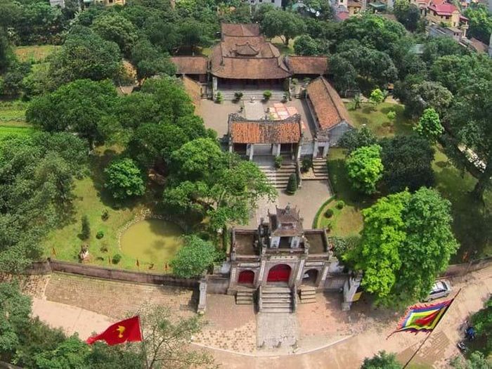 Đền thờ An Dương Vương trong quần thể Di tích Cổ Loa. Ảnh: Tư liệu
