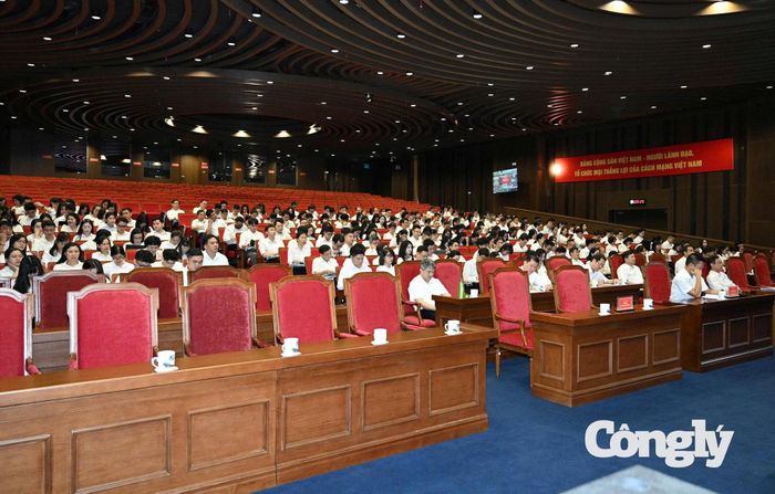 Toàn cảnh hội nghị tại điểm cầu TANDTC.
