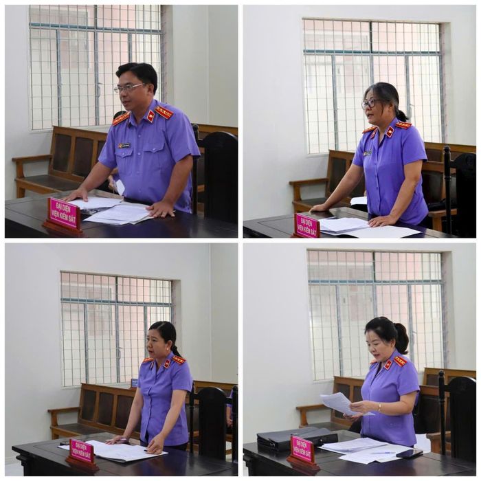 Đại diện Viện kiểm sát tại các phiên tòa