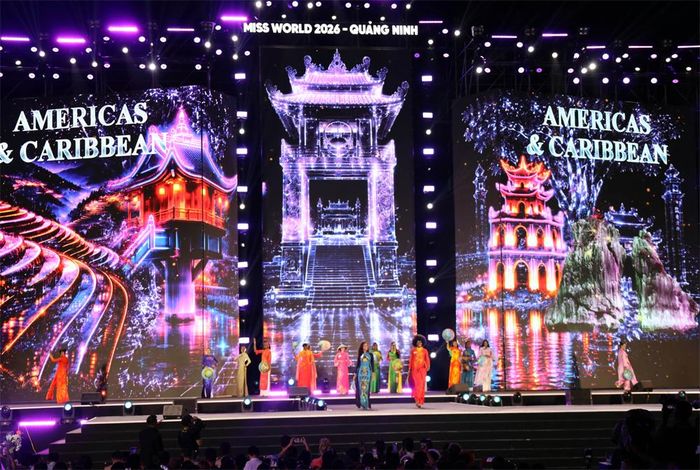  Quang cảnh đêm khai mạc Miss World lần thứ 73.  