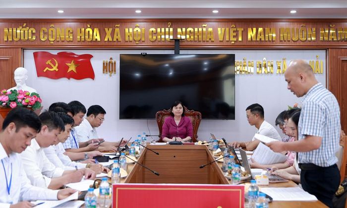 Quang cảnh buổi giám sát.