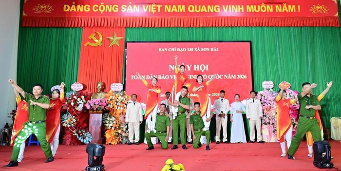  Tiết mục văn nghệ tại Ngày hội. 
