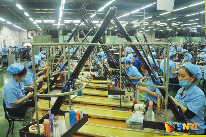 Hoạt động sản xuất kinh doanh của Công ty TNHH Daiwa Việt Nam. Ảnh: THÀNH LÂN