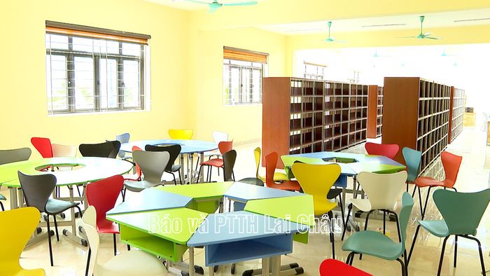 Các hạng mục của dự án đã hoàn thiện, sẵn sàng cho lễ khánh thành dúng dịp khai giảng năm học mới.