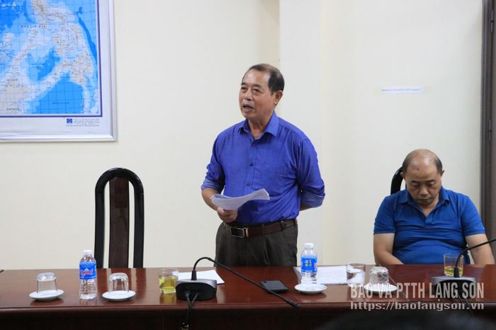 Đại diện hộ dân bị ảnh hưởng bởi dự án phát biểu tại cuộc họp