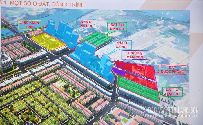 Phối cảnh quy hoạch các khu chức năng thuộc Dự án Khu đô thị mới Mai Pha