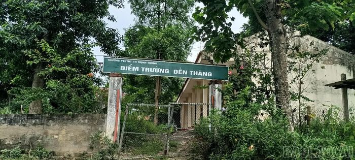 Kiểm tra và rà soát một số điểm trường sau sắp xếp cơ sở giáo dục.