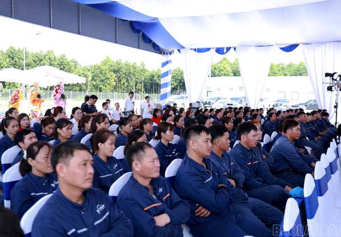Nhà máy tạo việc làm cho gần 250 lao động địa phương.