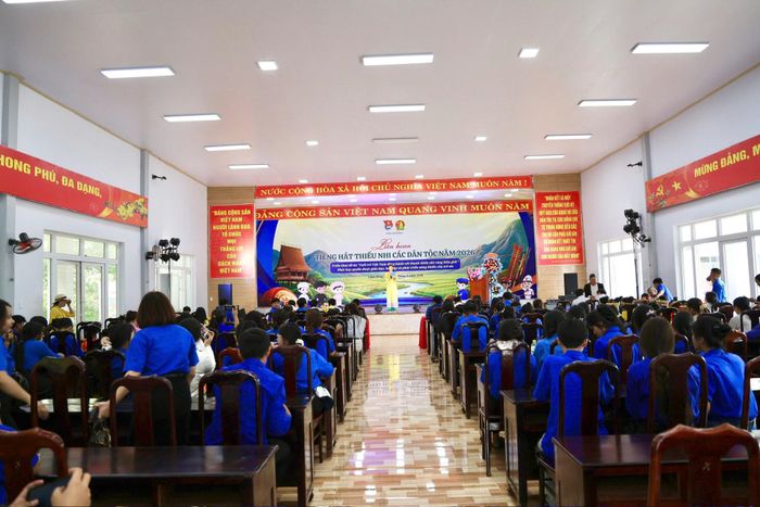 Toàn cảnh Liên hoan “Tiếng hát thiếu nhi các dân tộc” năm 2026