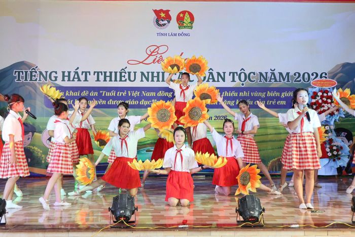 Nội dung tiết mục ca ngợi truyền thống Đội Thiếu niên Tiền phong Hồ Chí Minh