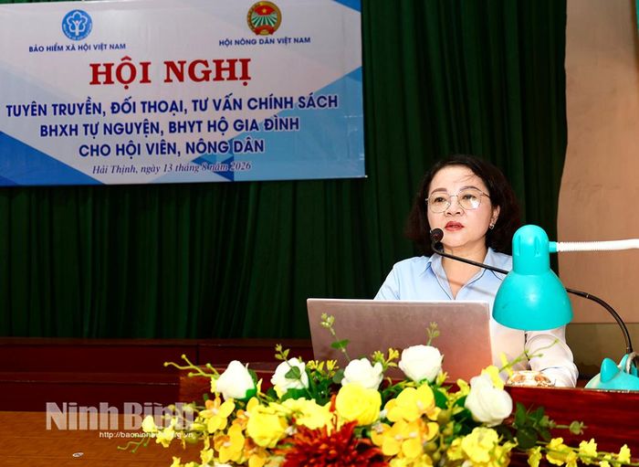 Đại diện Bảo hiểm Xã hội Việt Nam thông tin những nội dung cơ bản của Luật Bảo hiểm xã hội.
