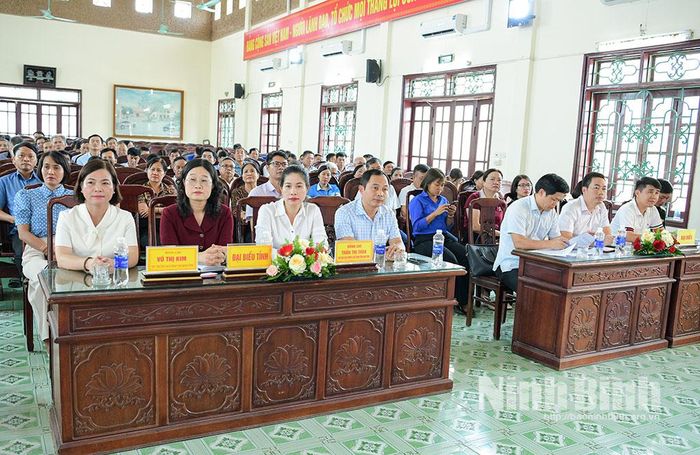Các đại biểu dự hội nghị đối thoại.