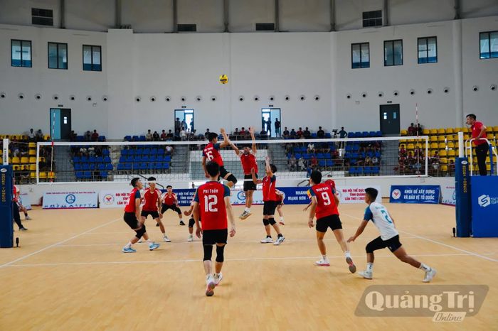 Không khí thi đấu trên sân của các vận động viên tham dự giải - Ảnh: H.L