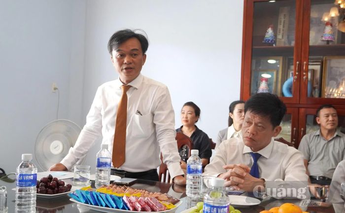 Đồng chí Nguyễn Chiến Thắng, Phó Bí thư Tỉnh ủy, Chủ tịch Ủy ban MTTQ Việt Nam tỉnh phát biểu chúc mừng Đại hội hành hương Đức mẹ La Vang lần thứ 32-năm 2026 - Ảnh: Đ.V