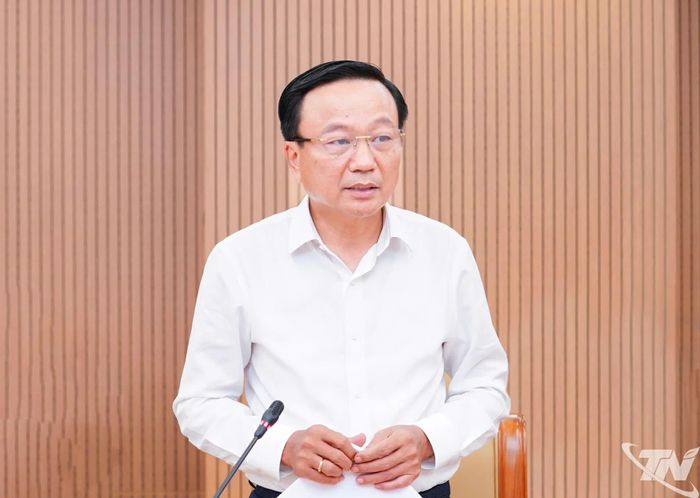 Thứ trưởng Bộ Xây dựng Nguyễn Danh Huy phát biểu.