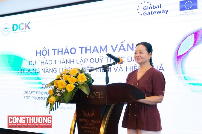 Cục trưởng Nguyễn Thị Lâm Giang cho biết, việc thiết kế và xây dựng Quỹ Thúc đẩy sử dụng năng lượng tiết kiệm và hiệu quả có ý nghĩa hết sức quan trọng.