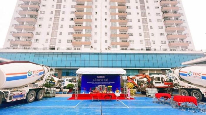  Lễ động thổ Dự án Căn hộ cao cấp TDC Plaza và Dự án Chung cư cao tầng Khu 2 - Khu 7 Việt Sing 