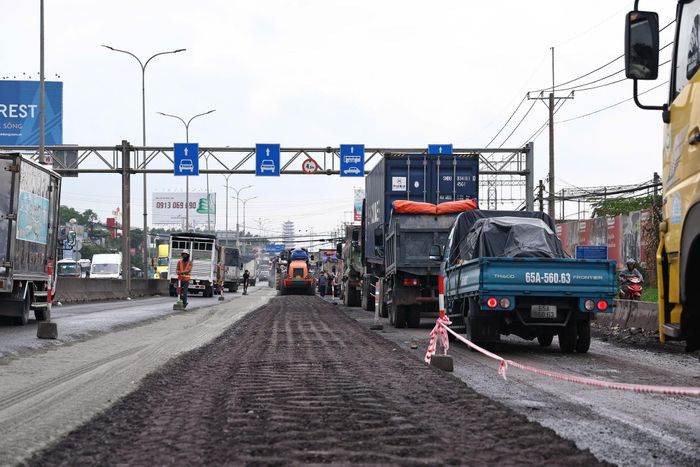 QL51 được sửa chữa gần hoàn thành giai đoạn 1.