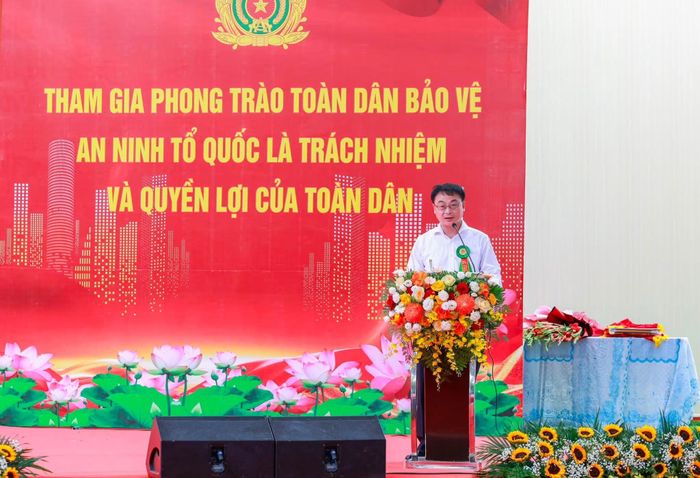 Đồng chí Nguyễn Hoài Nam - Thành ủy viên, Viện trưởng Viện Kiểm sát nhân dân thành phố Hà Nội phát biểu chỉ đạo tại chương trình.