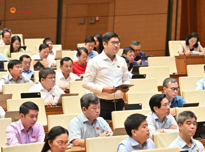 ĐBQH Vũ Hồng Quân (Gia Lai) phát biểu