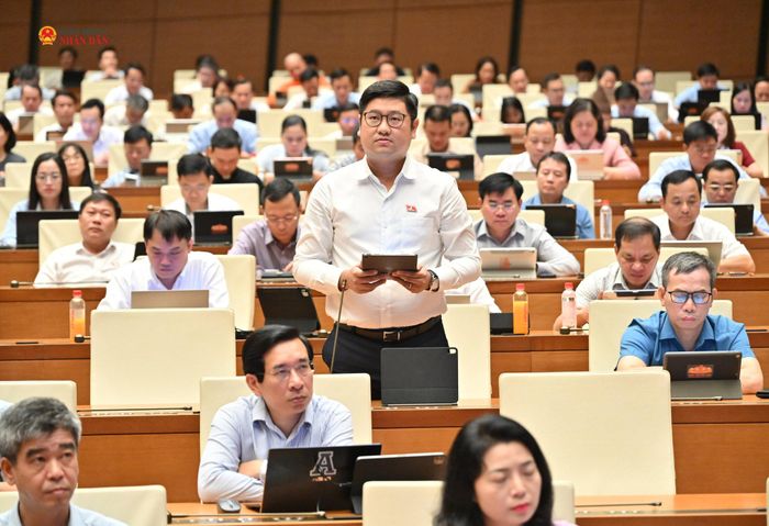 ĐBQH Vũ Hồng Quân (Gia Lai) phát biểu