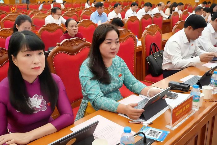Các đại biểu tham dự Kỳ họp thứ Sáu. Ảnh: Nguyễn Ánh