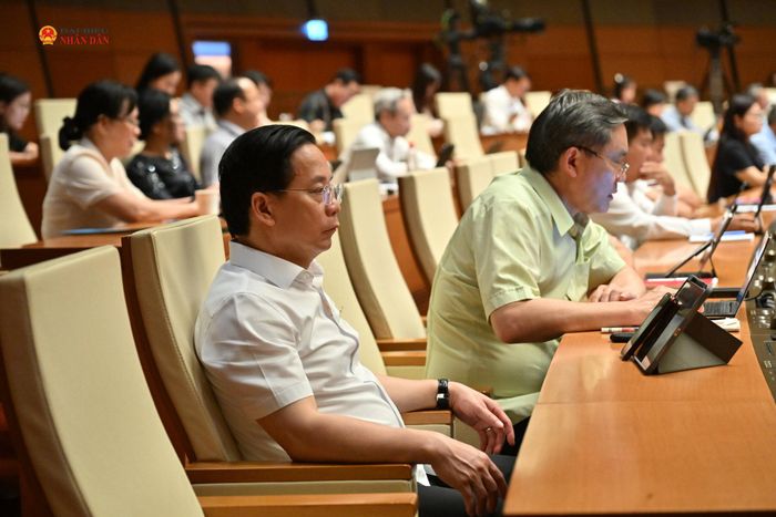Các đại biểu dự phiên họp. Ảnh: Quang Khánh
