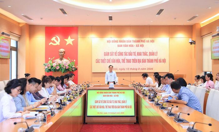 Quang cảnh buổi giám sát. Ảnh: Lê Hải