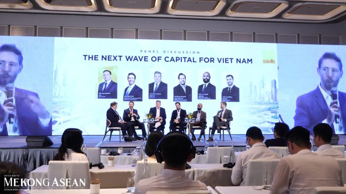  Các đại biểu, chuyên gia thảo luận tại sự kiện. Ảnh: Thu Thảo/Mekong ASEAN. 
