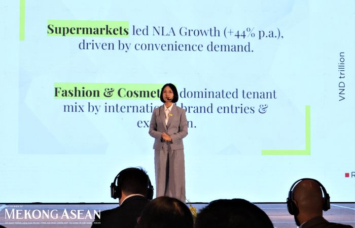  Bà Đỗ Thị Thu Hằng, Giám đốc Cấp cao Bộ phận Nghiên cứu và Tư vấn Savills Hà Nội. Ảnh: Thu Thảo/Mekong ASEAN. 