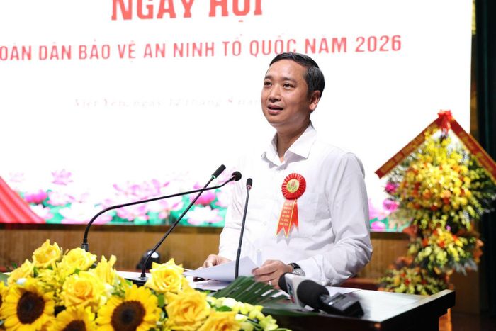 Đồng chí Nguyễn Việt Oanh - Phó Bí thư Tỉnh ủy, Chủ tịch HĐND tỉnh Bắc Ninh phát biểu, chỉ đạo tại Ngày hội.