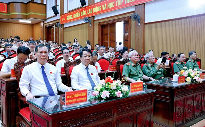 Các đại biểu dự buổi gặp mặt.
