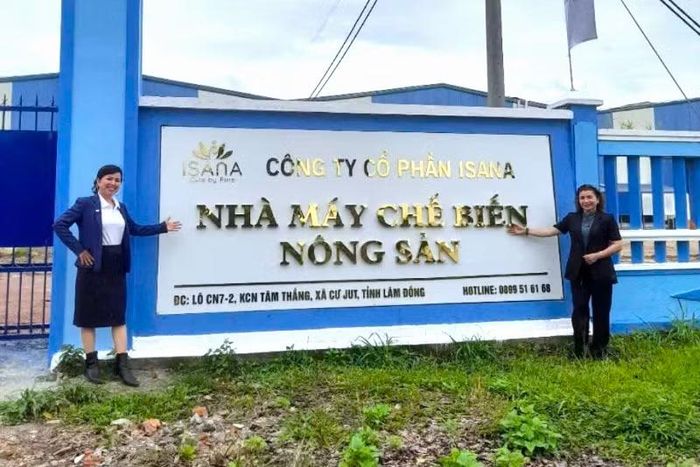 Nhà máy ISANA - KCN Tâm Thắng, tỉnh Lâm Đồng đã ngừng hoạt động sau khi xảy ra vụ việc (Ảnh người dân cung cấp).