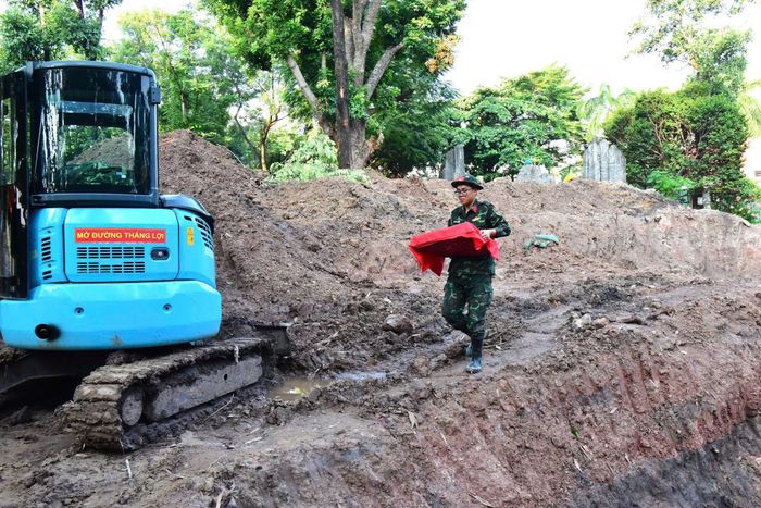 Tính đến ngày 13/8, lực lượng làm nhiệm vụ đã phát hiện, quy tập 311 bộ hài cốt liệt sĩ, 179 bộ có di vật.
