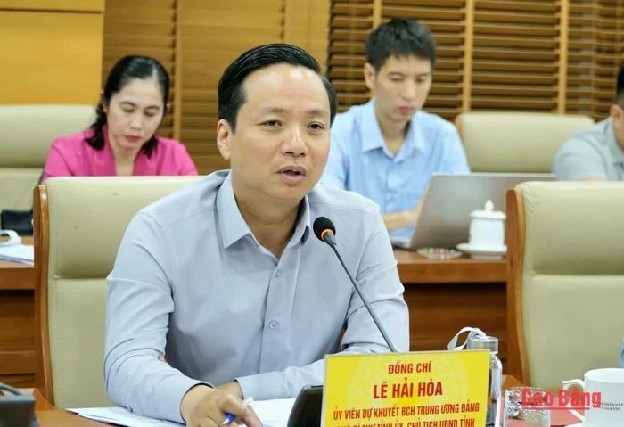 Chủ tịch UBND tỉnh Lê Hải Hòa khẳng định tỉnh sẽ đồng hành, tạo mọi điều kiện thuận lợi để doanh nghiệp đầu tư lâu dài.