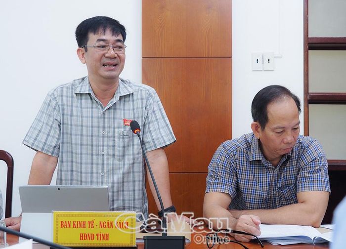 Đồng chí Trần Văn Trung, Bí thư Đảng uỷ phường Hoà Thành, đề nghị các cơ quan, đơn vị chủ trì soạn thảo tính đến sự phù hợp với tình hình thực tế tại địa phương.