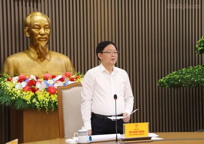 Phó Thủ tướng Hồ Quốc Dũng nhấn mạnh, thời gian tới sẽ tiếp tục có các cuộc làm việc để giải quyết khó khăn, kiến nghị của doanh nghiệp. Ảnh: chinhphu.vn