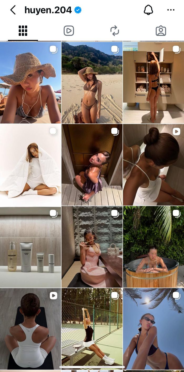 Trên Instagram của Huyền 204, một số đoạn clip có sự xuất hiện của Zan Nguyễn vào thời điểm tháng 5 - 6 năm nay cũng đã "biến mất"