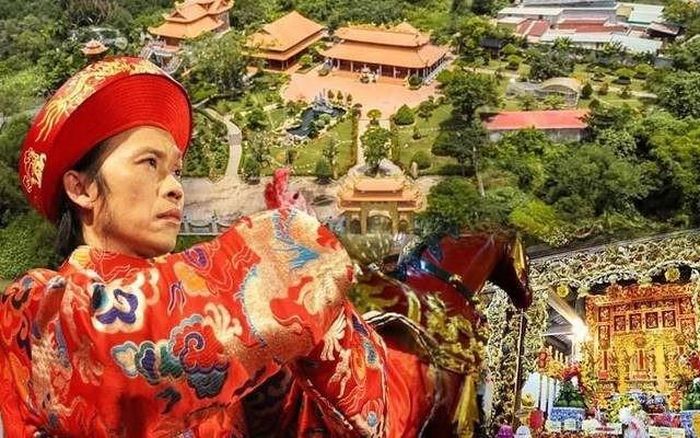 Toàn cảnh nhà thờ Tổ của Hoài Linh.