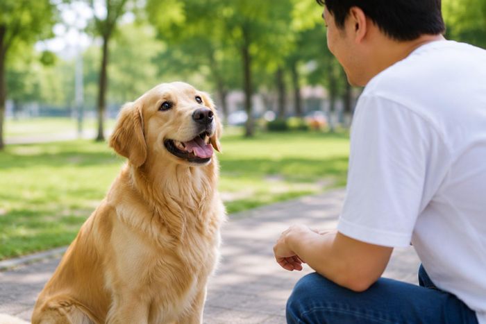 Chó rất giỏi ghi nhớ mối liên hệ giữa âm thanh và hành động. Ảnh minh họa.