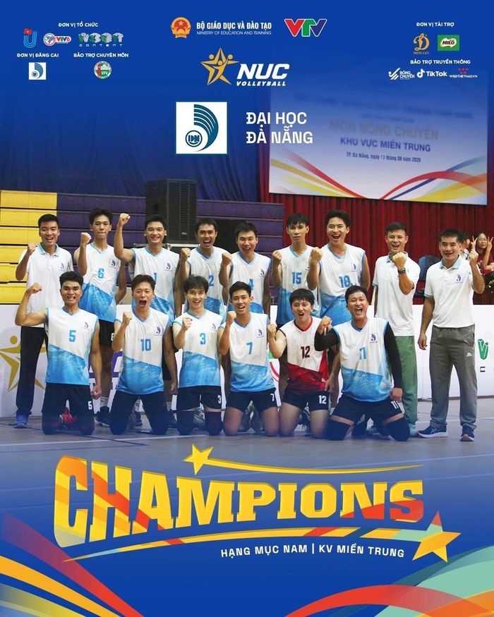 Đại học Đà Nẵng giành chức vô địch khu vực miền Trung và tấm vé vào vòng chung kết toàn quốc