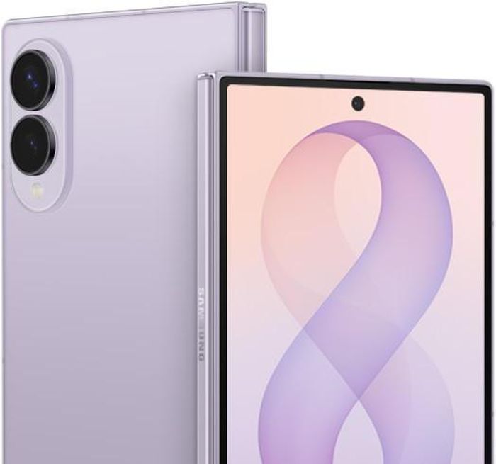 Galaxy Z Fold8 sở hữu hai camera cùng có độ phân giải 50 MP. Ảnh: Samsung