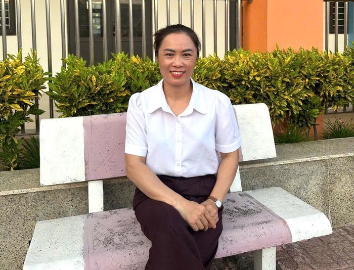 Chị Hường mong muốn được chung tay xây dựng quê hương ngày càng khang trang, sạch đẹp và văn Minh. Ảnh: NVCC.