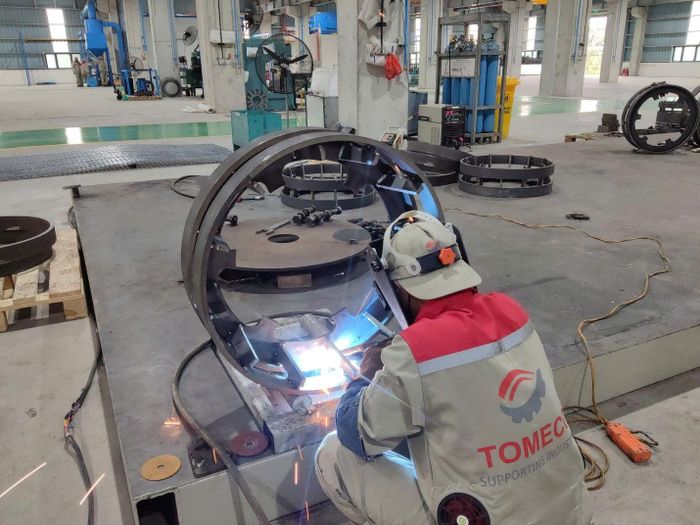TOMECO tập trung vào các giải tiết kiệm điện thông qua cải tiến nội bộ, quy trình sản xuất. Ảnh: Khắc Kiên