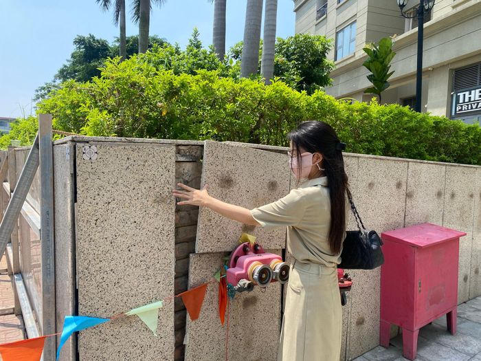 Cư dân Homeland bất an khi nhiều hạng mục bị hư hỏng, tiềm ẩn nhiều nguy cơ mất an toàn. Ảnh: Vũ Cường