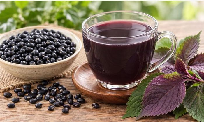Nước đậu đen và tía tô có thể góp phần bổ thận, hỗ trợ lưu thông khí huyết và giảm đau nhức ở một số trường hợp; phù hợp như một phần của chế độ ăn uống lành mạnh ở những người khỏe mạnh.