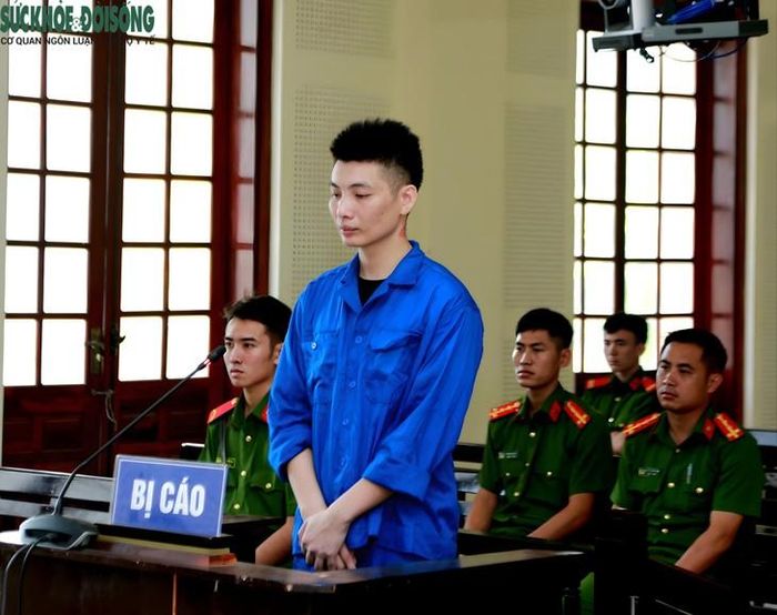 Bị cáo Bàn Văn Vỹ tại phiên tòa. ẢNH: V. Đồng